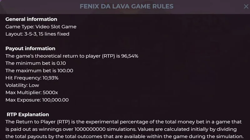 Fenix da Lava - Sabit Mini, Minor, Major ve Grand Jackpotlar